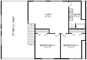 Banner Elk Log Cabin Plan 2