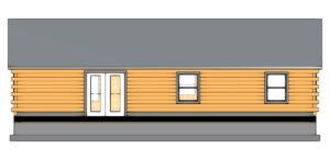Edenton Log Cabin Plan 4