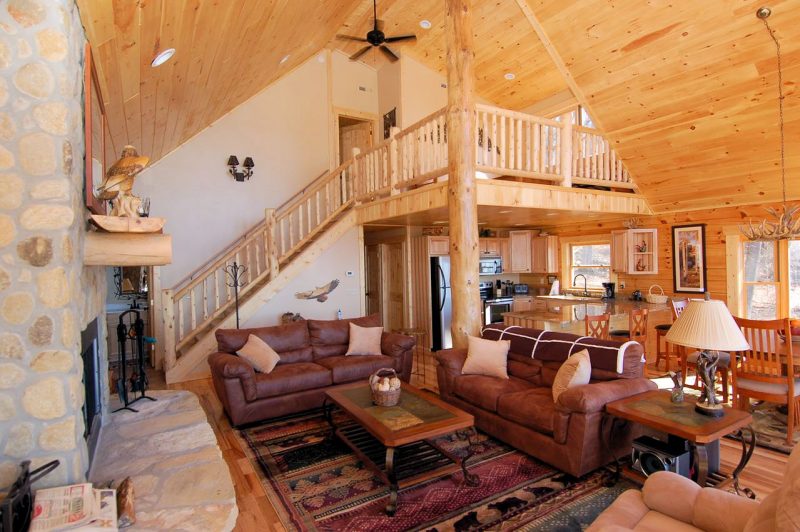 Log Home - Small Log Home Plans