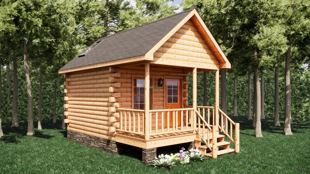 Small Log Cabins - Small Log Cabin Kits - Small Cabin Kits