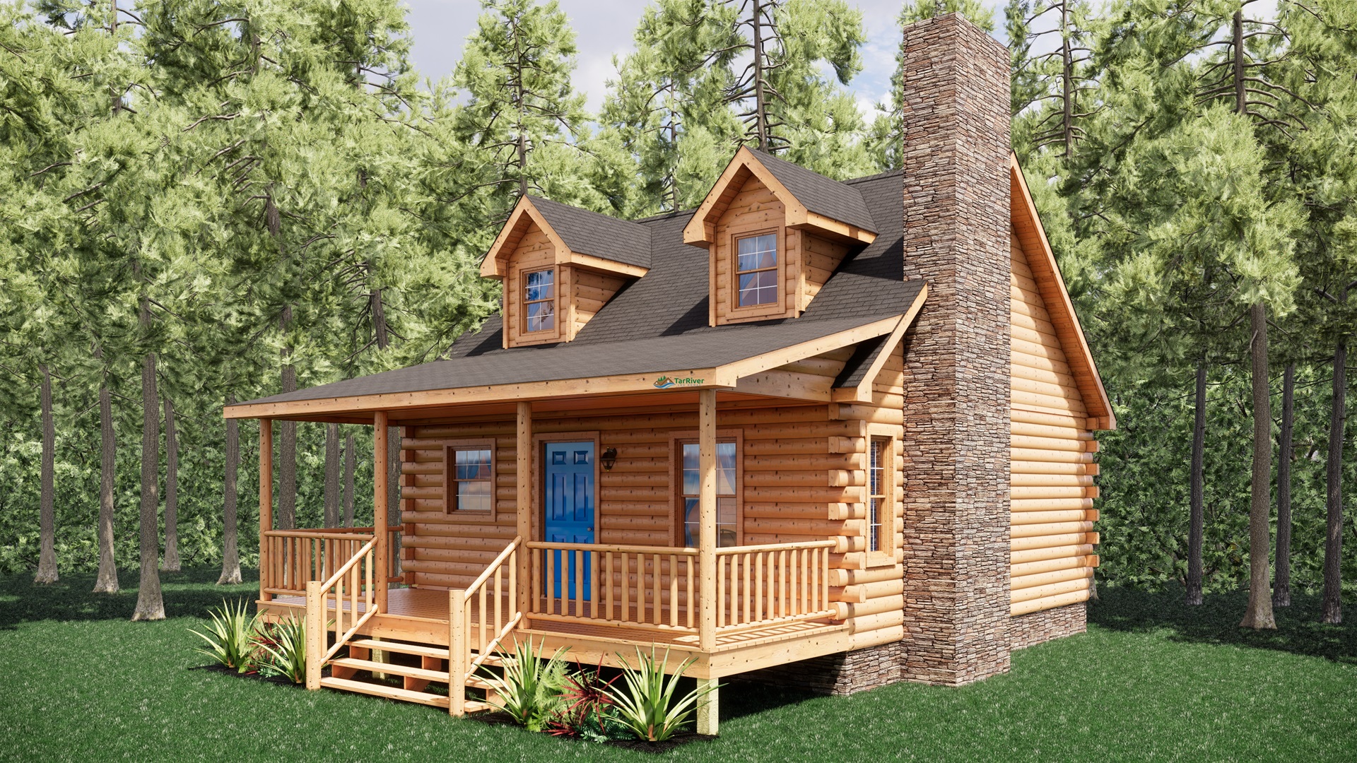 Yogi - Log Cabin Plan