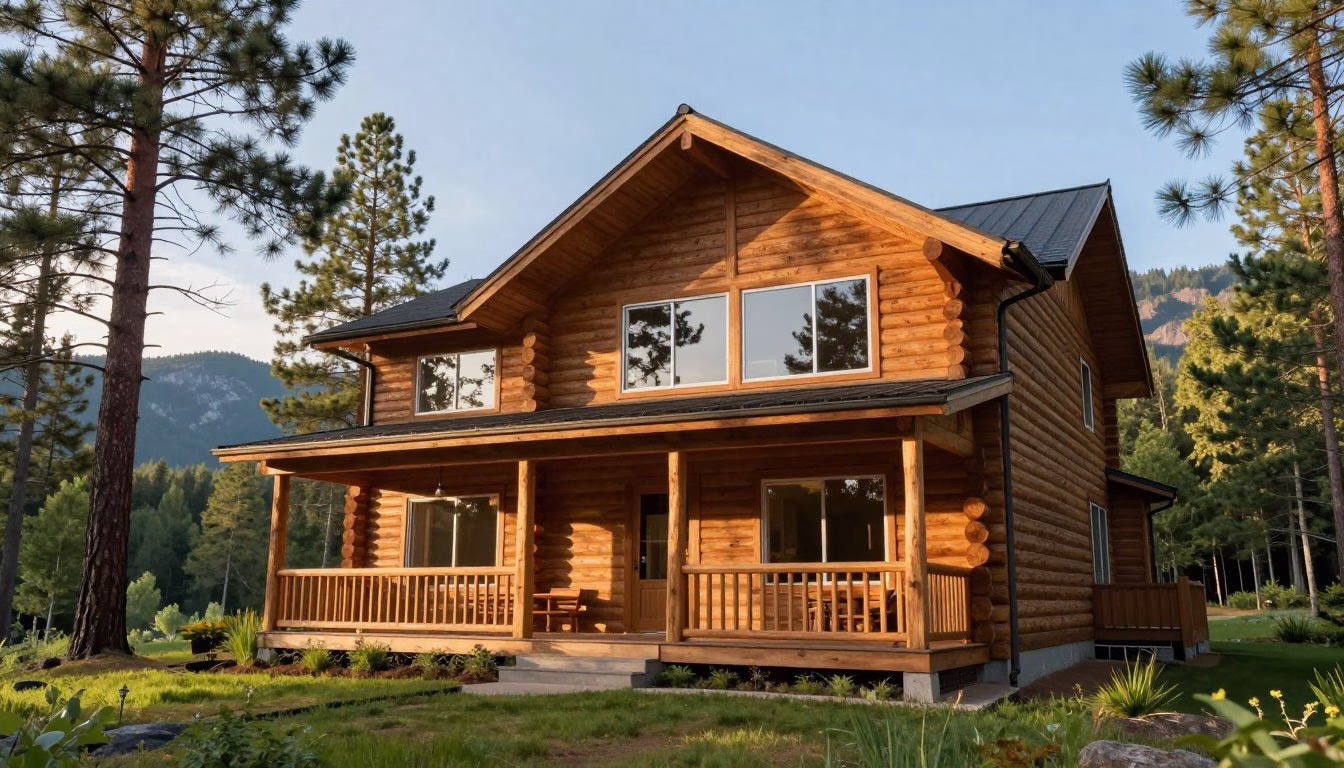 log homes kits and prices