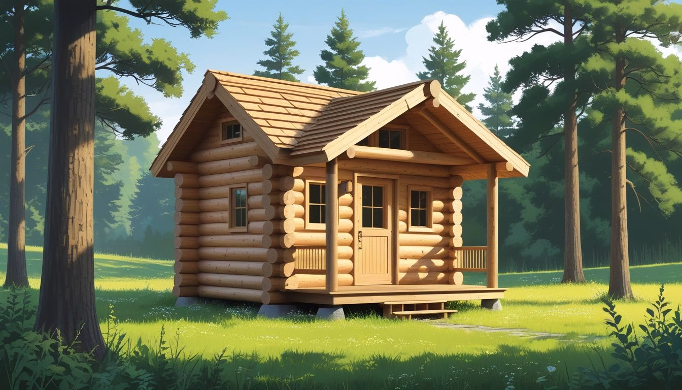small log cabin kit