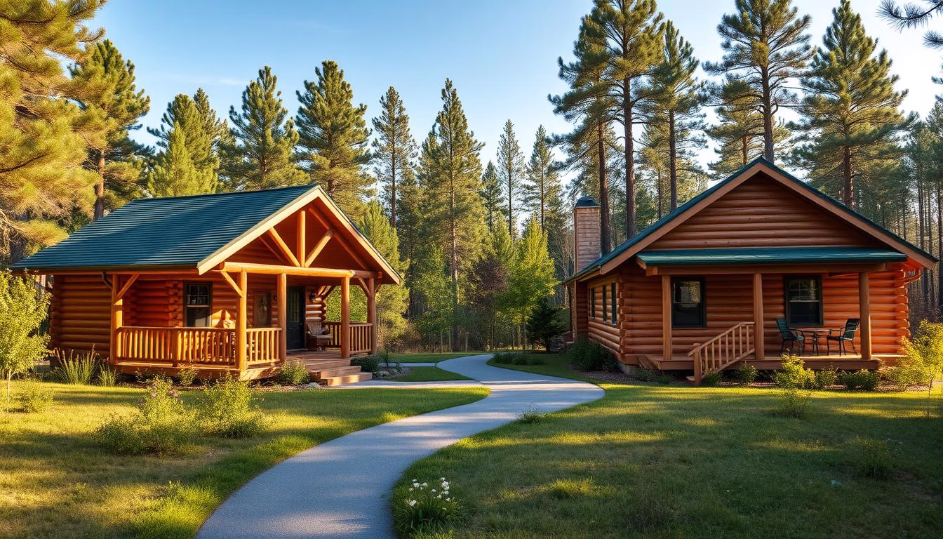 log cabin kit homes