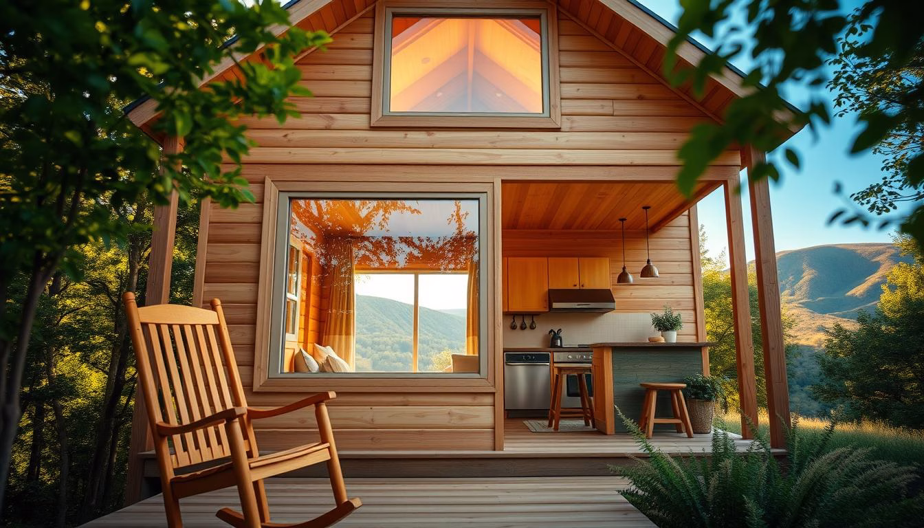 small cabin plans with loft and porch