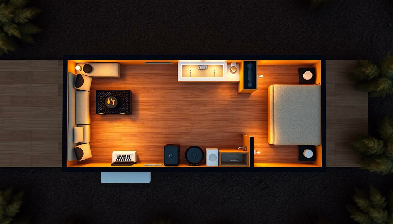 500 square foot cabin plans