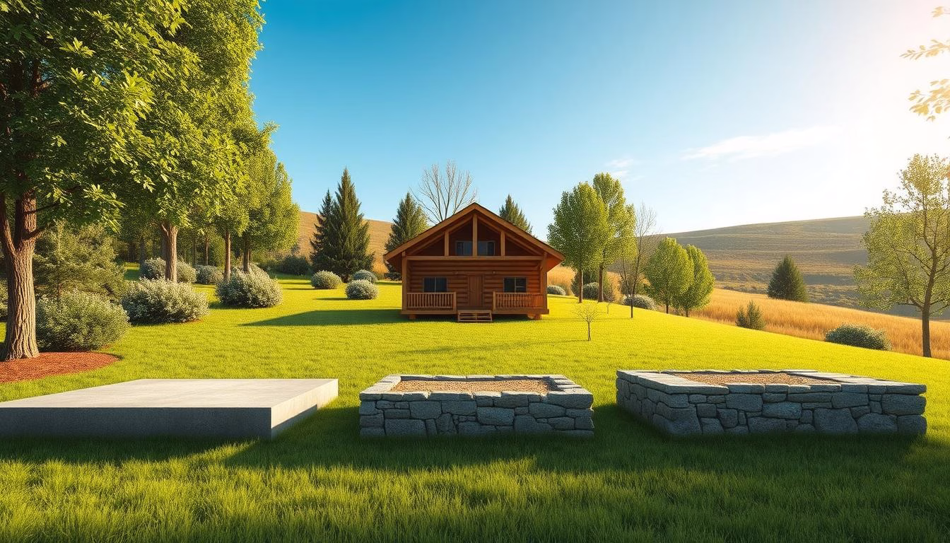 Best Foundation For A Log Cabin Home Kit