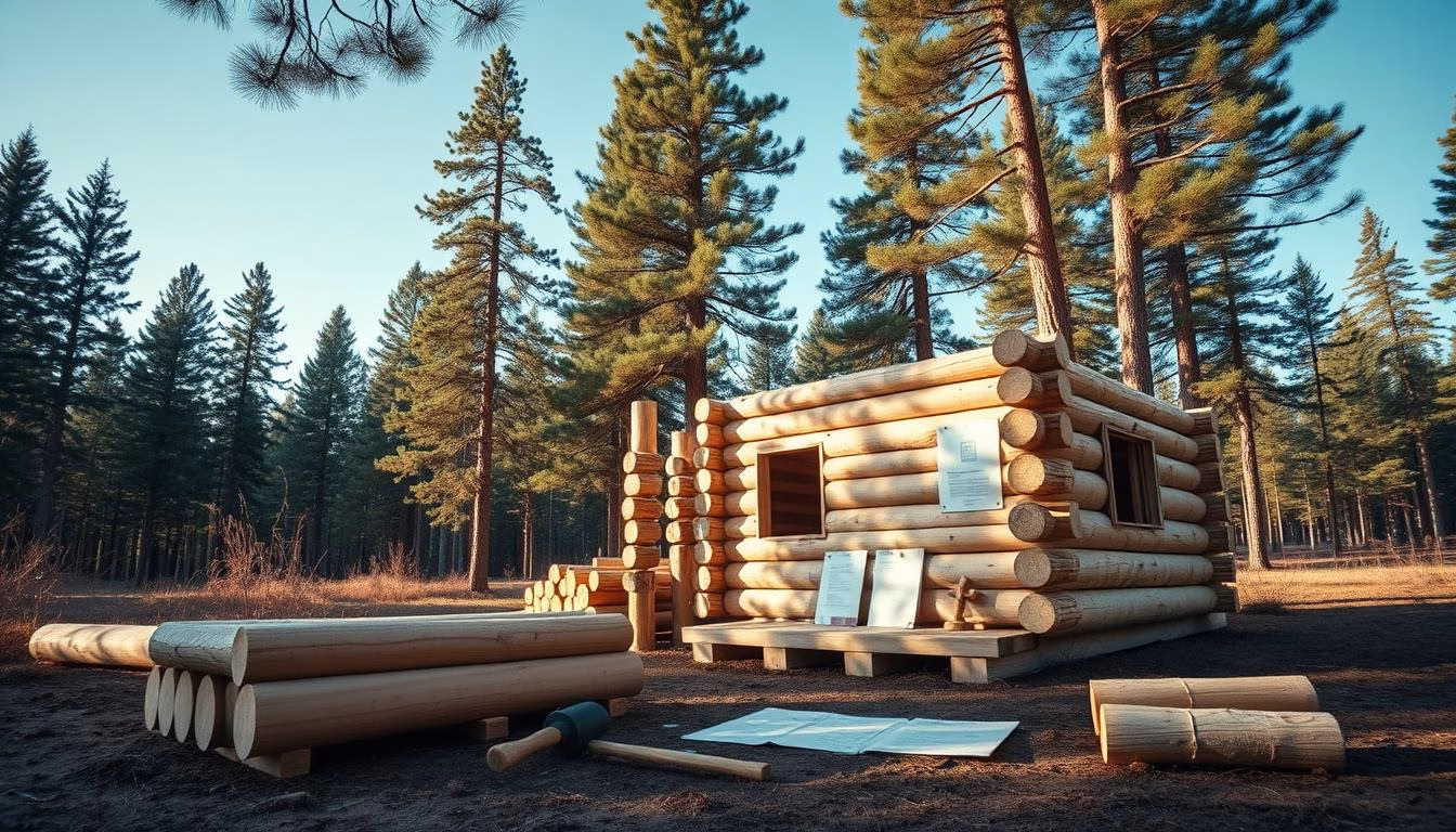 DIY Log Cabin Kits With Prices