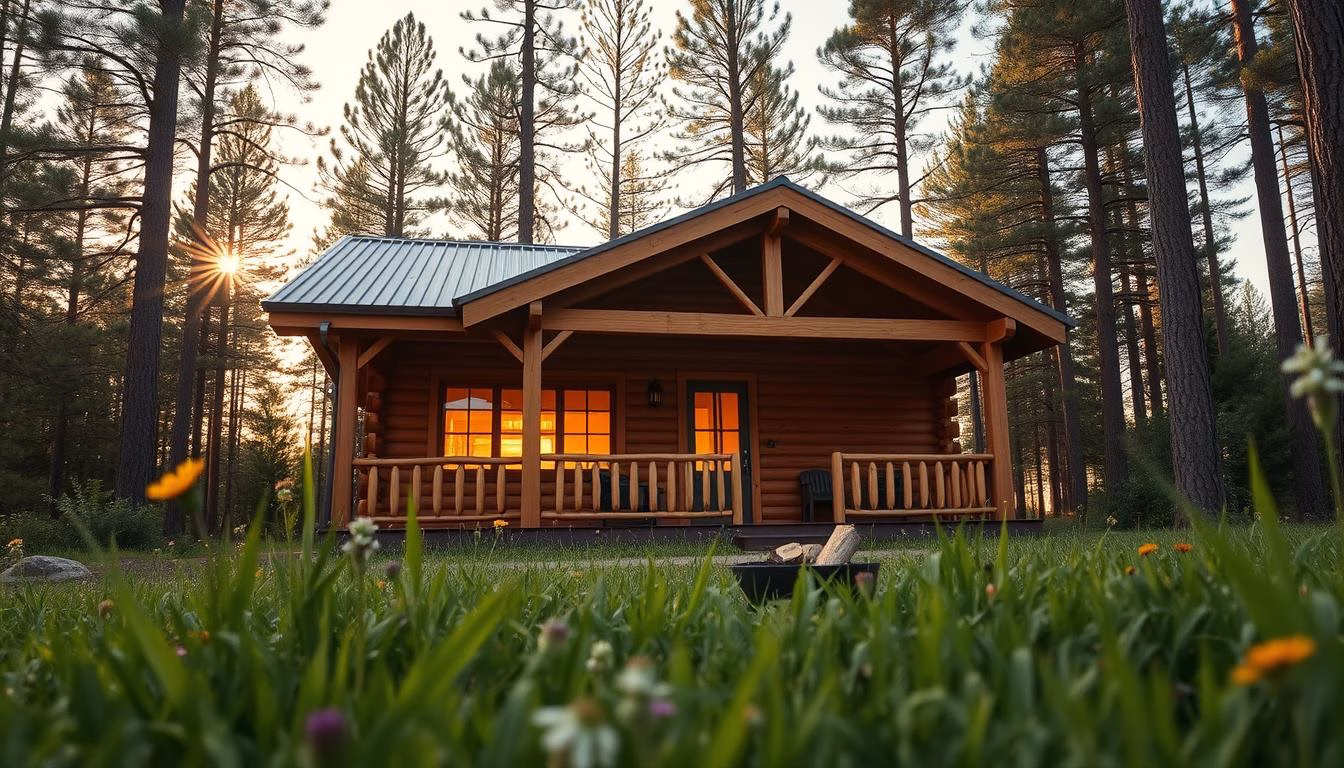 Tiny Log cabin Kits