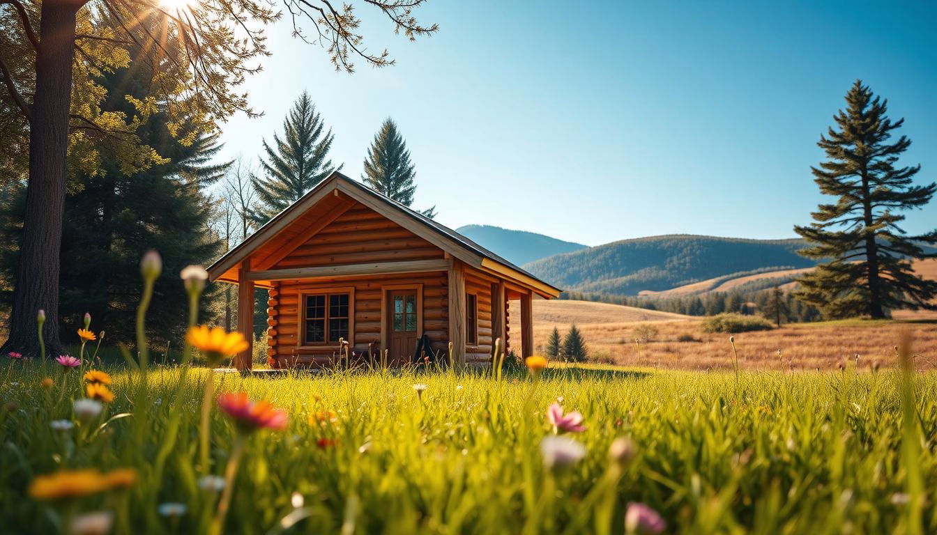 small log cabin kits
