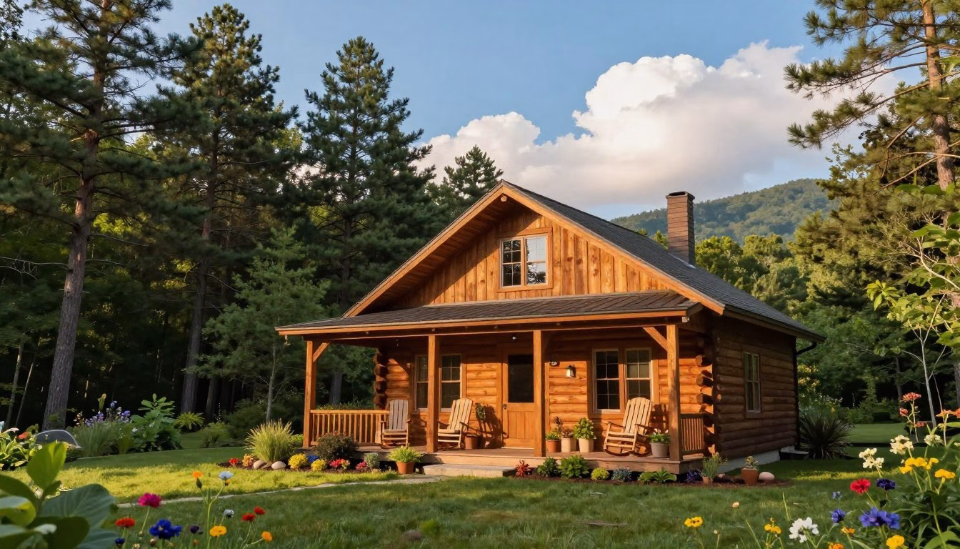 wood cabin