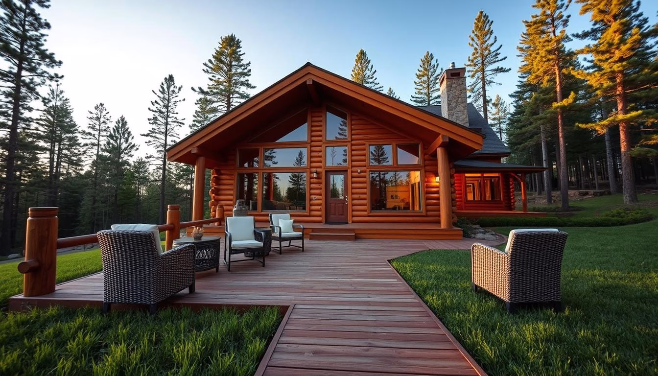 2,000 Square Foot Log Cabin Cost