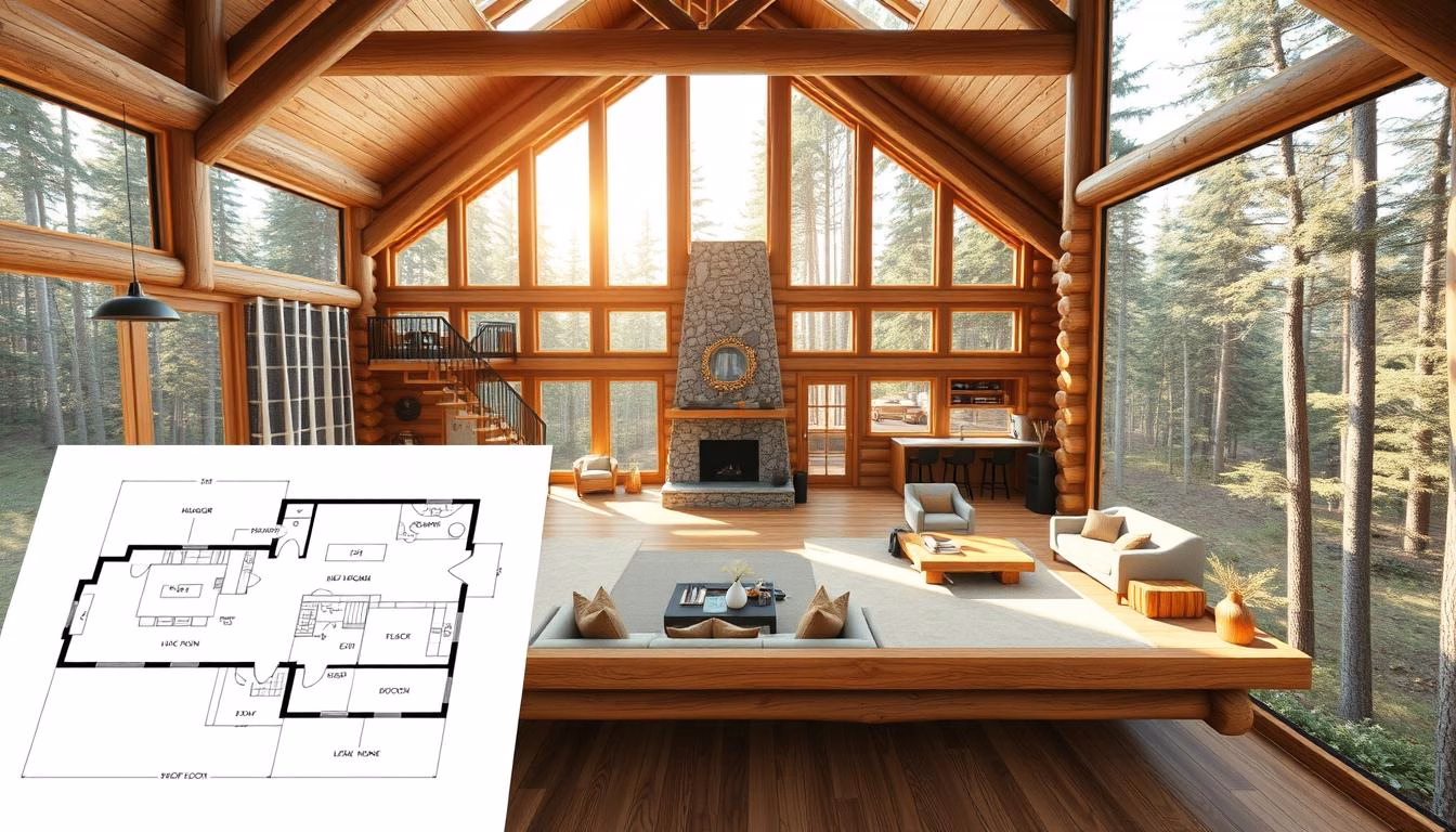 Log Home Layouts