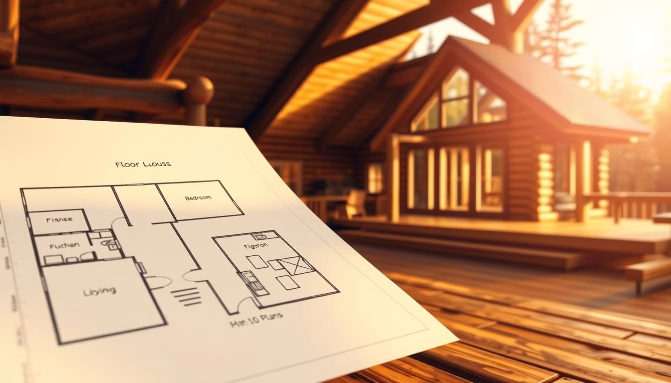 Log House Floor Plans