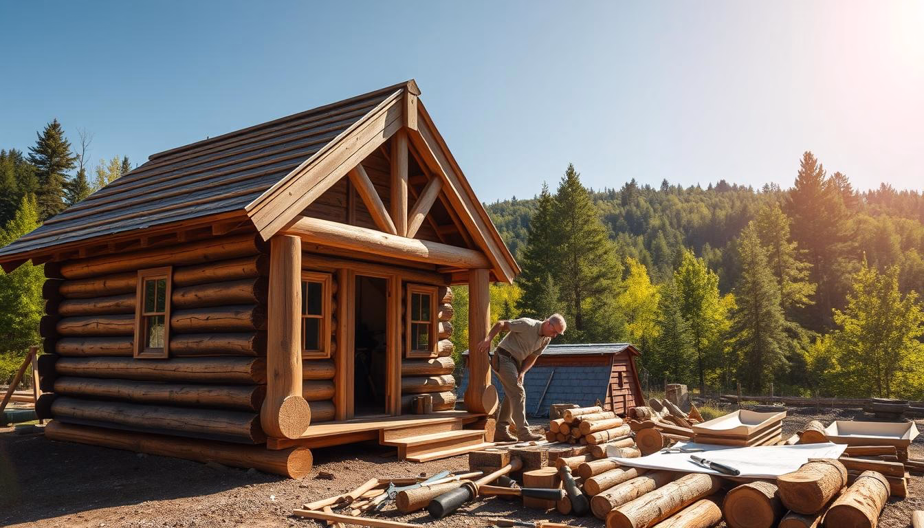 log cabin kit houses