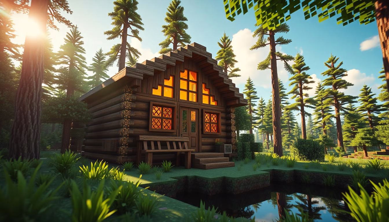 minecraft cabins