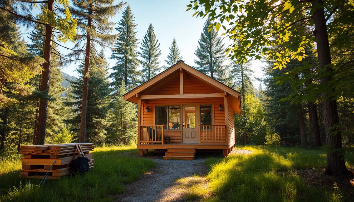 small cabin kits for under $25 000