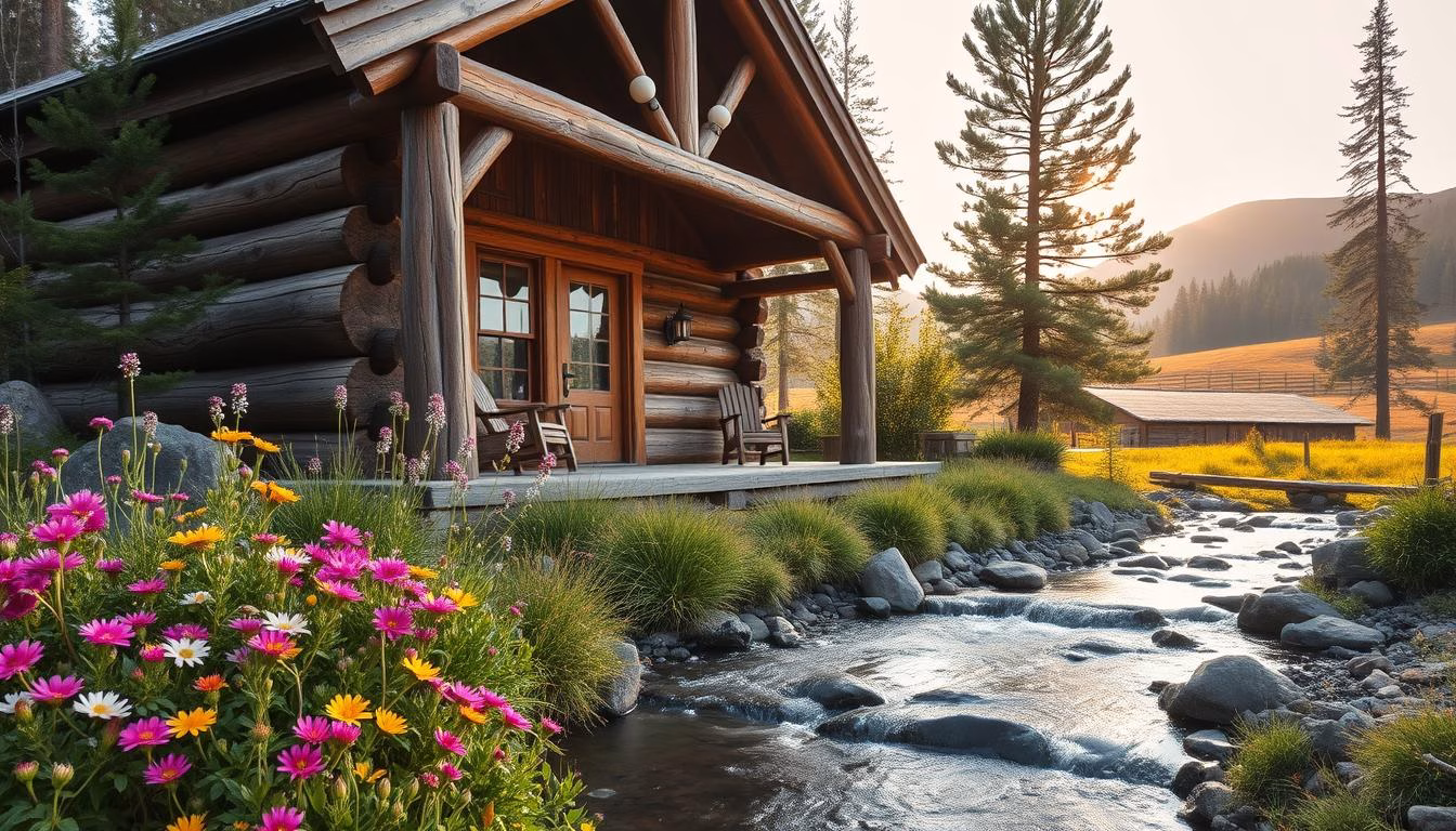 small log cabin homes