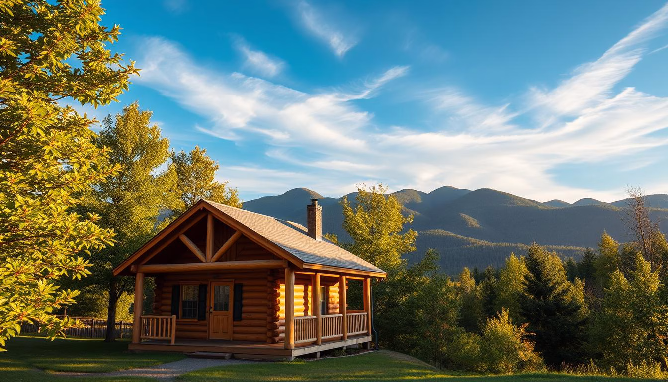 small log cabin plans