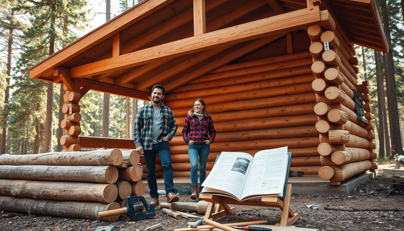 DIY log cabin kits
