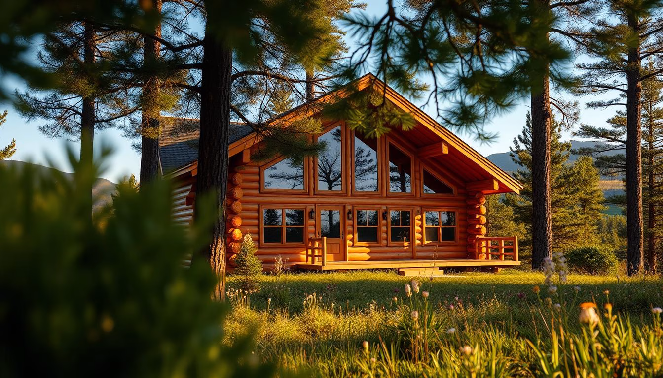 big log cabin kits
