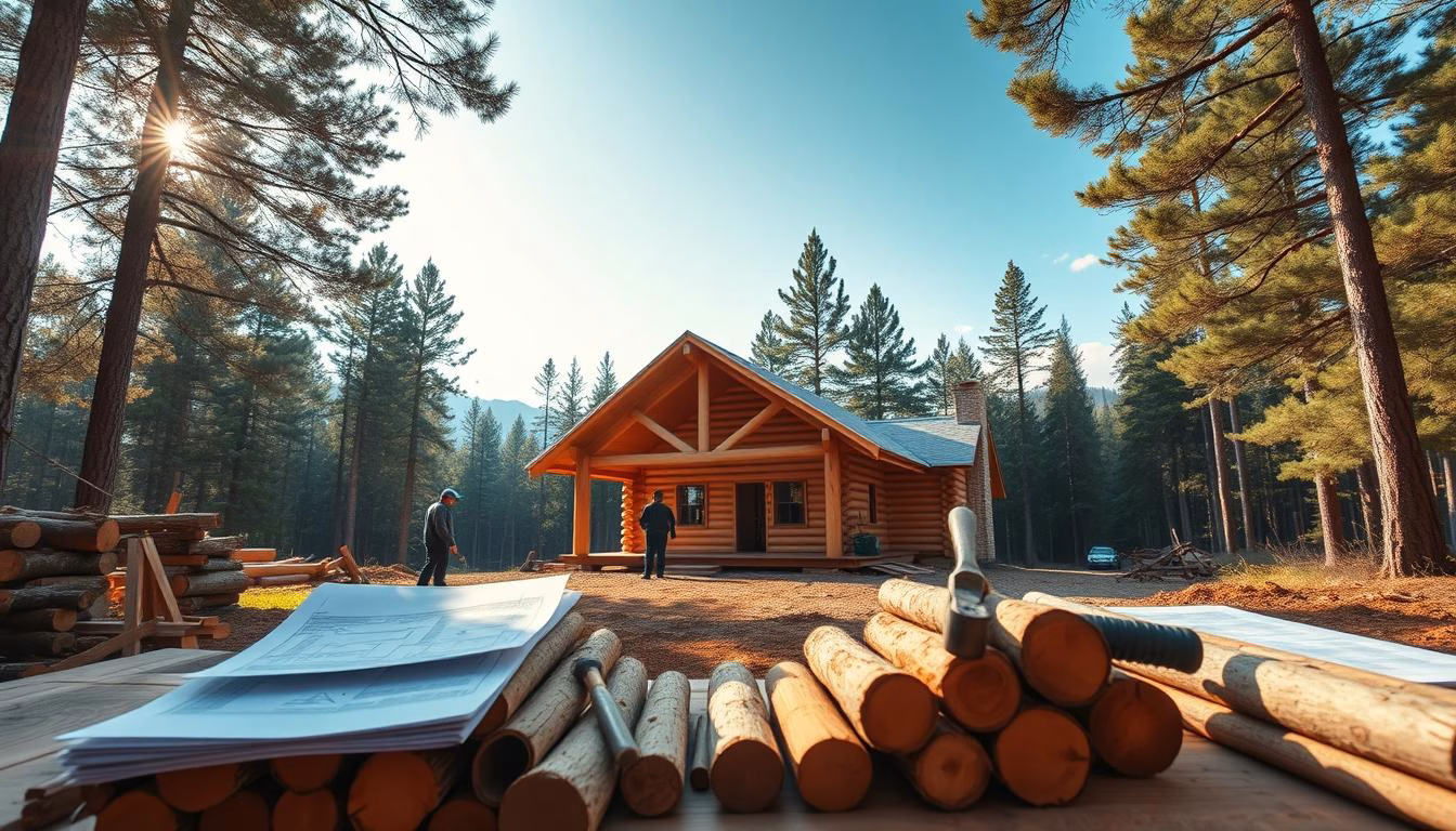 cost to build a log home kit