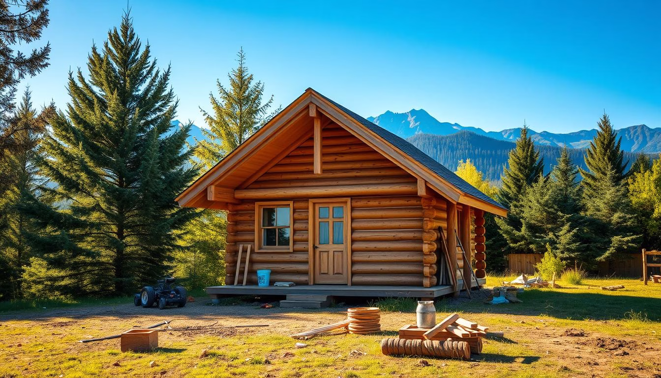 inexpensive log cabin kits