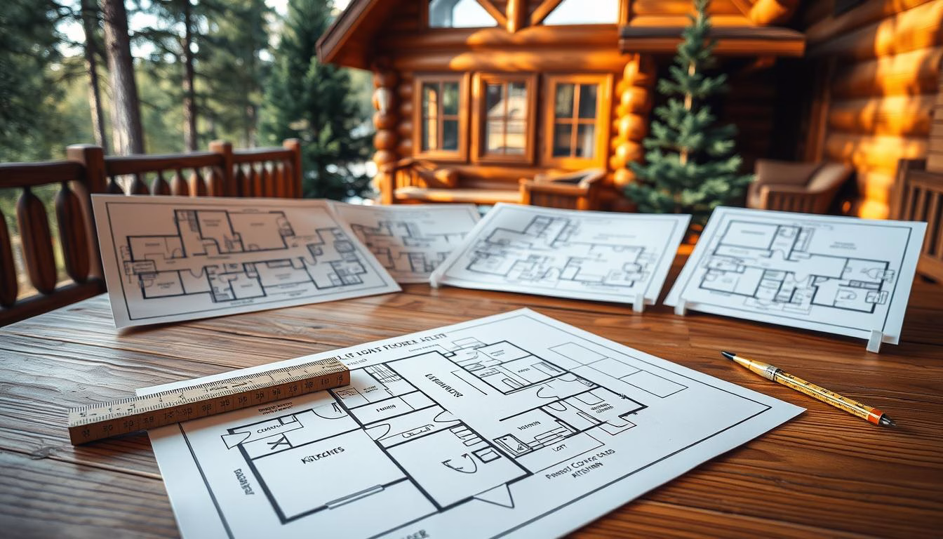 log cabin floor plans under 2000 square feet