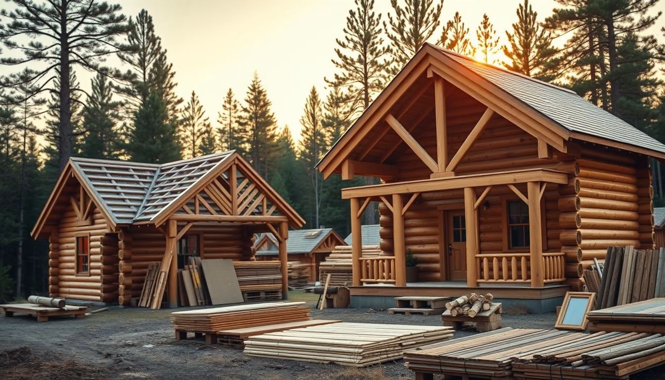log cabin homes kits for sale