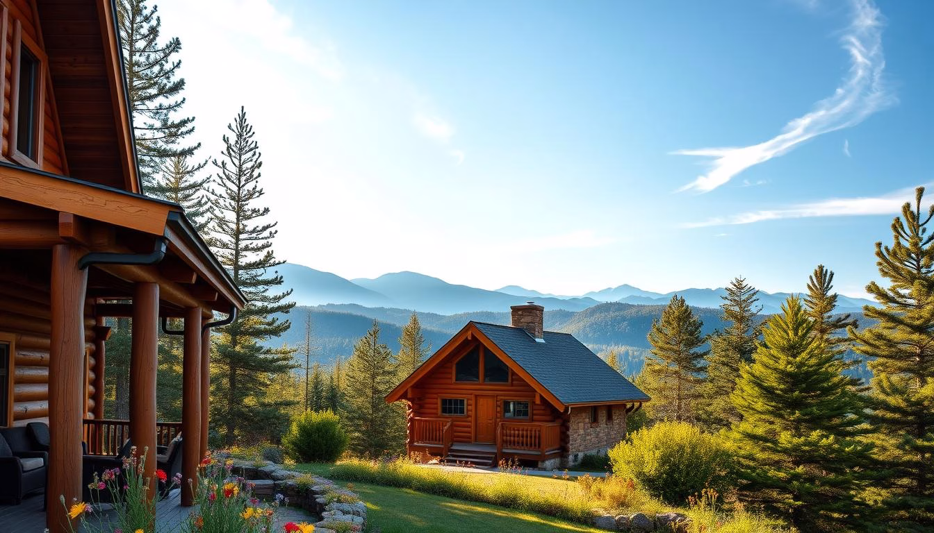 log cabin homes