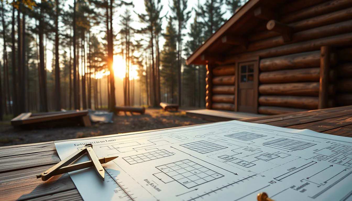 log cabin kit plans