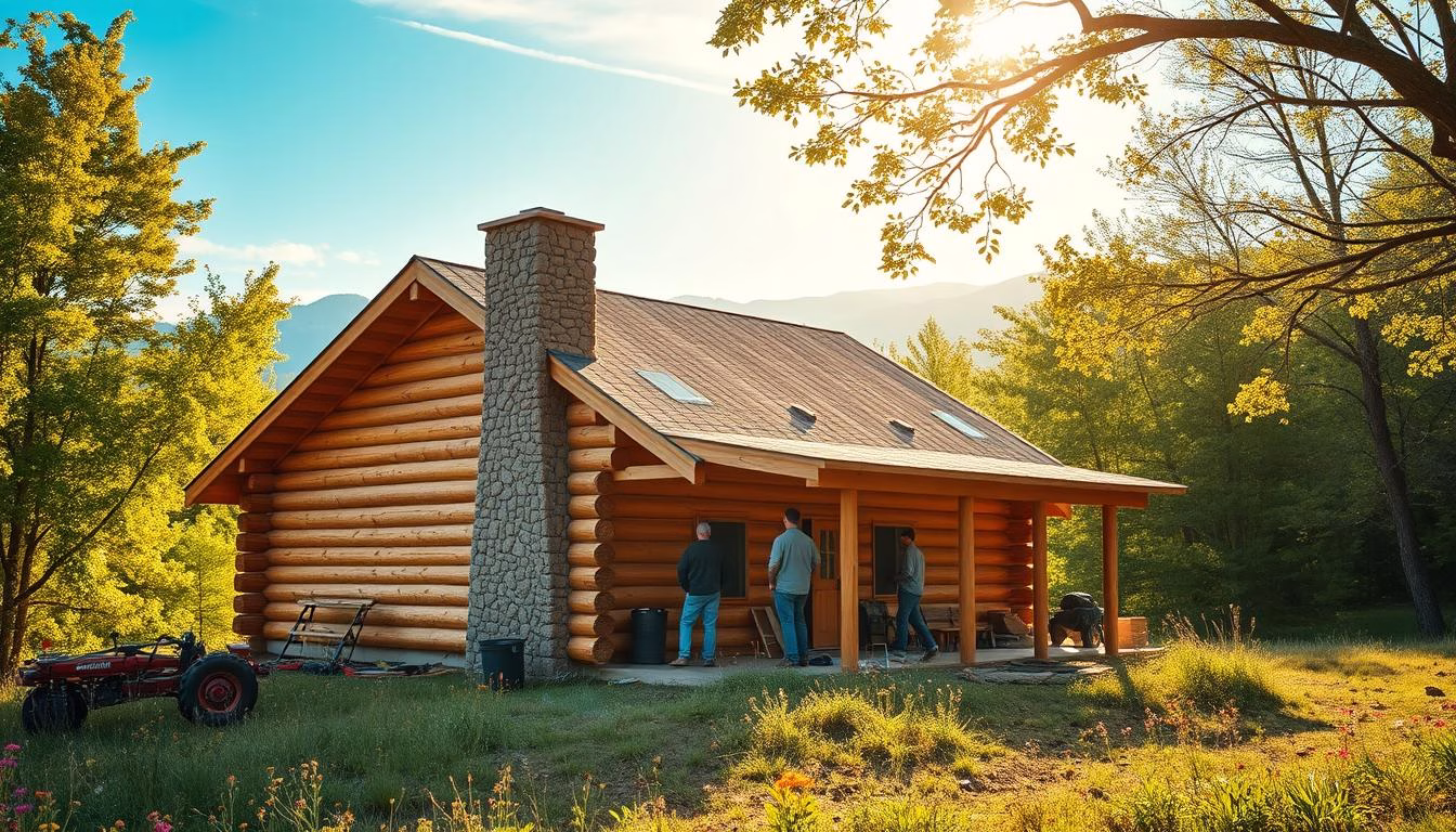log home kits near me