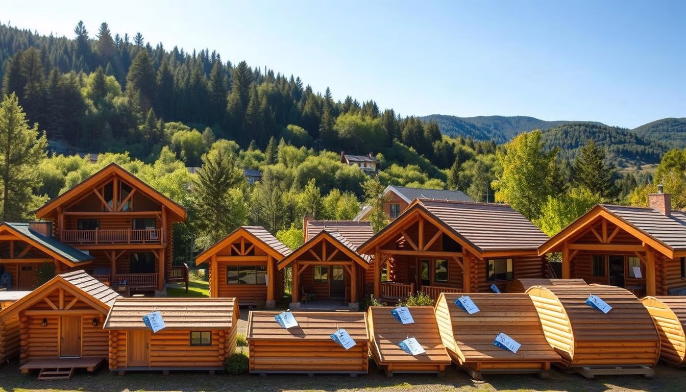 log home kits with prices