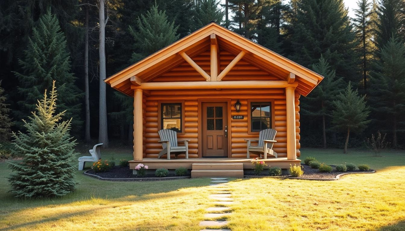 small log cabin kits