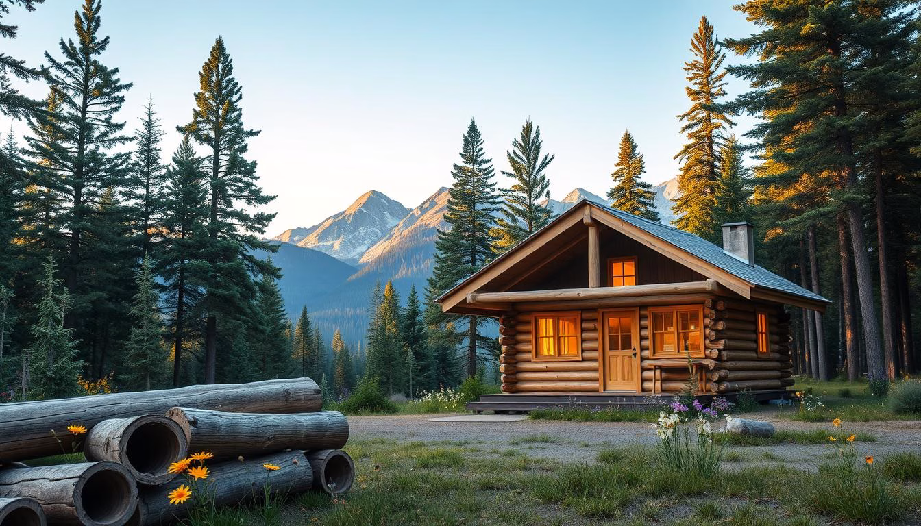 small log cabin kits with prices