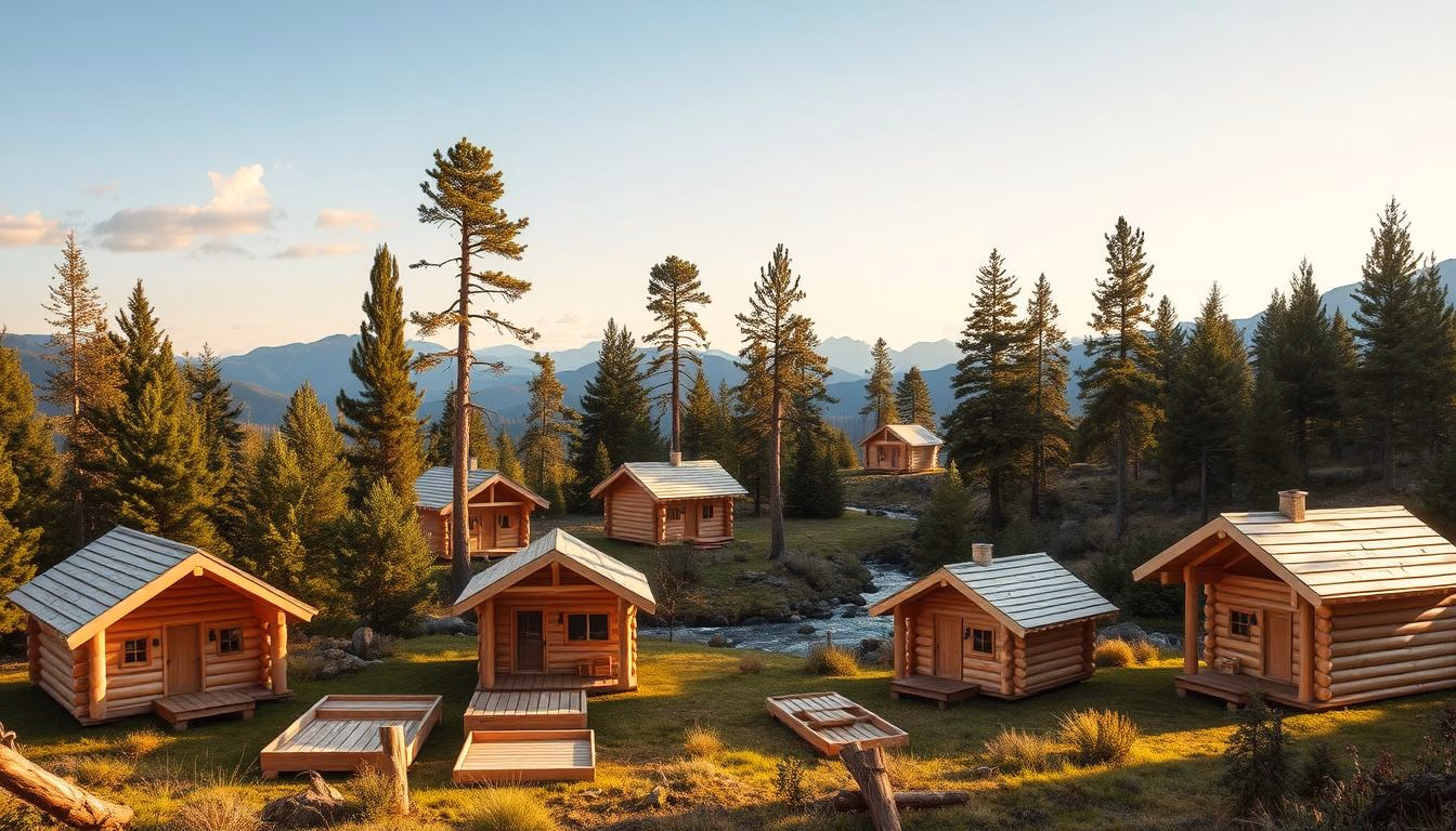 small log cabin kits