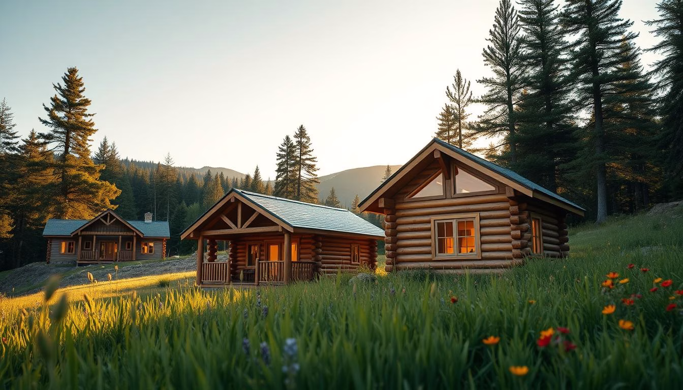 small log house kits