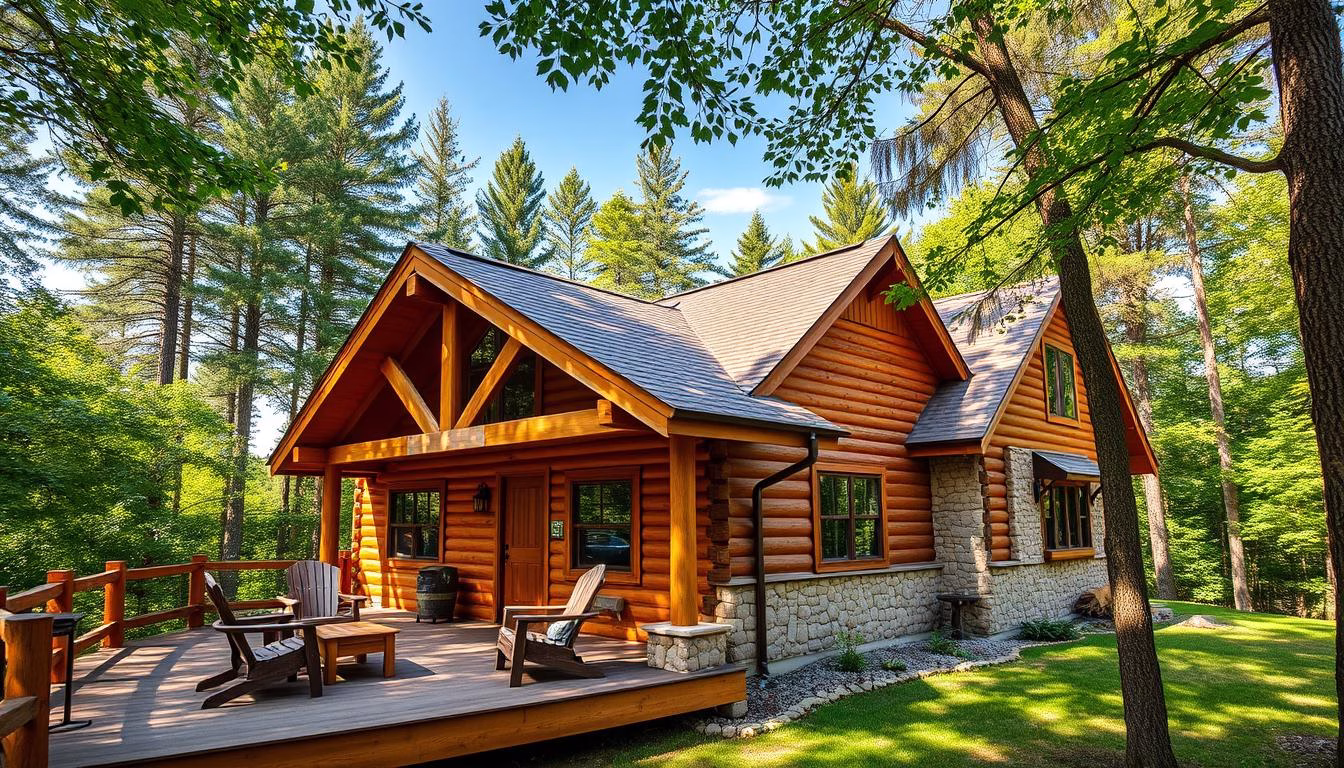 cabin siding for log home kits